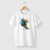 Camiseta Tênis Colorido branca algodão premium - ASAS