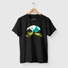 Camiseta Yoga View preta algodão premium - ASAS