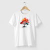 Camiseta Arvore Aquarela branca algodão premium - ASAS