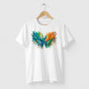 Camiseta Asas Aquarela branca algodão premium - ASAS