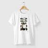 Camiseta Car Map branca algodão premium - ASAS