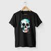 Camiseta Caveira Color preta algodão premium - ASAS