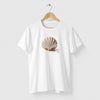 Camiseta Concha do Mar branca algodão premium - ASAS