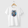 Camiseta Face Wolf branca algodão premium - ASAS