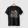 Camiseta Jardim de Papel preta algodão premium - ASAS