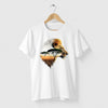 Camiseta LeÃo Savana branca algodão premium - ASAS