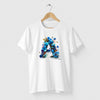 Camiseta Letra a branca algodão premium - ASAS