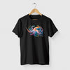 Camiseta Octopus Color preta algodão premium - ASAS