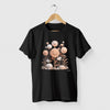 Camiseta Paper Garden preta algodão premium - ASAS