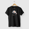 Camiseta White Lily preta algodão premium - ASAS