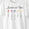 Camiseta Jardim da Vovó branca algodão 100% - ASAS