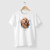 Camiseta Cores Aquarela branca algodão 100% - ASAS