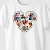 Camiseta Quebra Cabeça Coração algodão 100% - ASAS