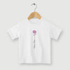 Camiseta Flores do Jardim da Vovó branca algodão 100% - ASAS