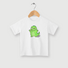 Camiseta Infantil - Monstrinho GRONK - BRANCA - Algodão 100%