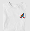 Camiseta Voo de Arara branca algodão premium - ASAS