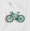 Camiseta Bikes Colors branca algodão premium - ASAS