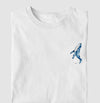 Camiseta Jubarte Blue e branca algodão premium - ASAS
