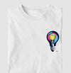 Camiseta Lamp Color e branca algodão premium - ASAS