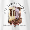 Camiseta OLD TOWN - BRANCA - Algodão Peruano