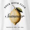 Camiseta SOUR HOUR - BRANCA - Algodão Peruano