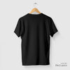 Camiseta CORAÇÃO NATUREZA - PRETA - (ALGODÃO PERUANO)