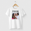Camiseta Personalizada CAPA REVISTA - BRANCA - 100% Algodão