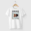 Camiseta Personalizada CAPA REVISTA - BRANCA - 100% Algodão