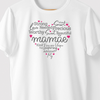 Camiseta Personalizada CORAÇÃO DE ELOGIOS - Algodão 100%