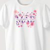 Camiseta Personalizada MÃE BORBOLETA - Algodão 100%